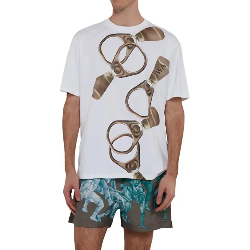 JW Anderson Graphic Printed Crewneck T Shirt-4