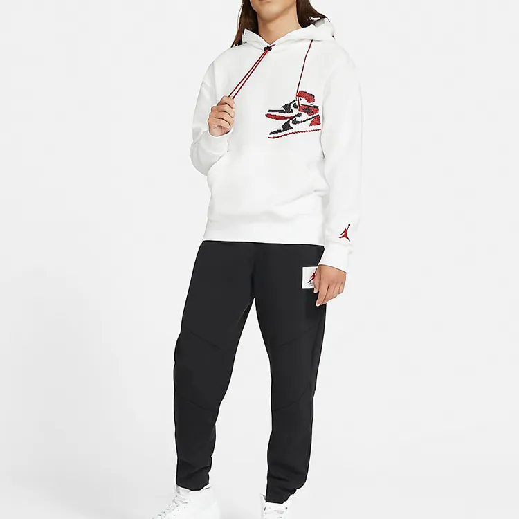 Jordan Sweatshirts Men White-3