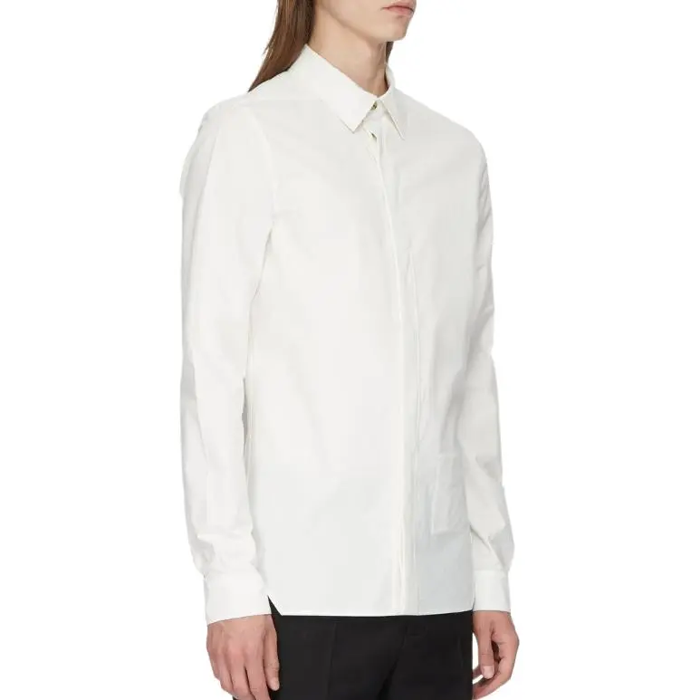 RICK OWENS X Bonotto Office Cotton Shirt-3