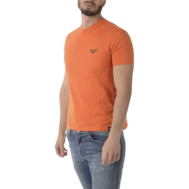 ARMANI JEANS T Shirt Men's Orange-2