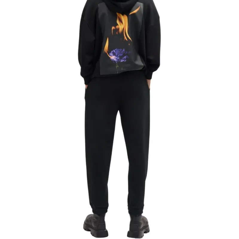 HUGO BOSS Logo And Slogans Print Track Pants-4