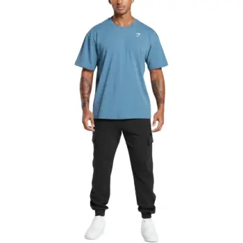 GYMSHARK Workout Clothing Men's Blue
