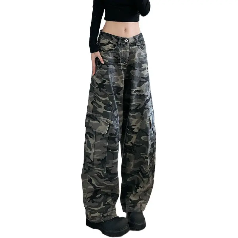 NHZN Jeans Women's Camouflage-4