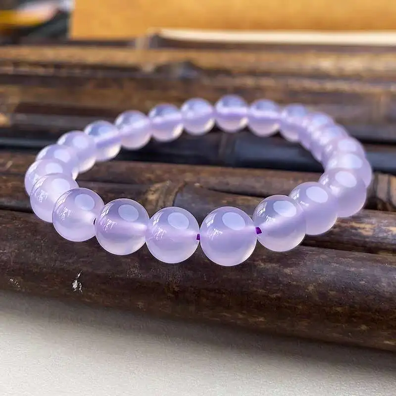Grace Chalcedony Jade Bracelets Unisex-7