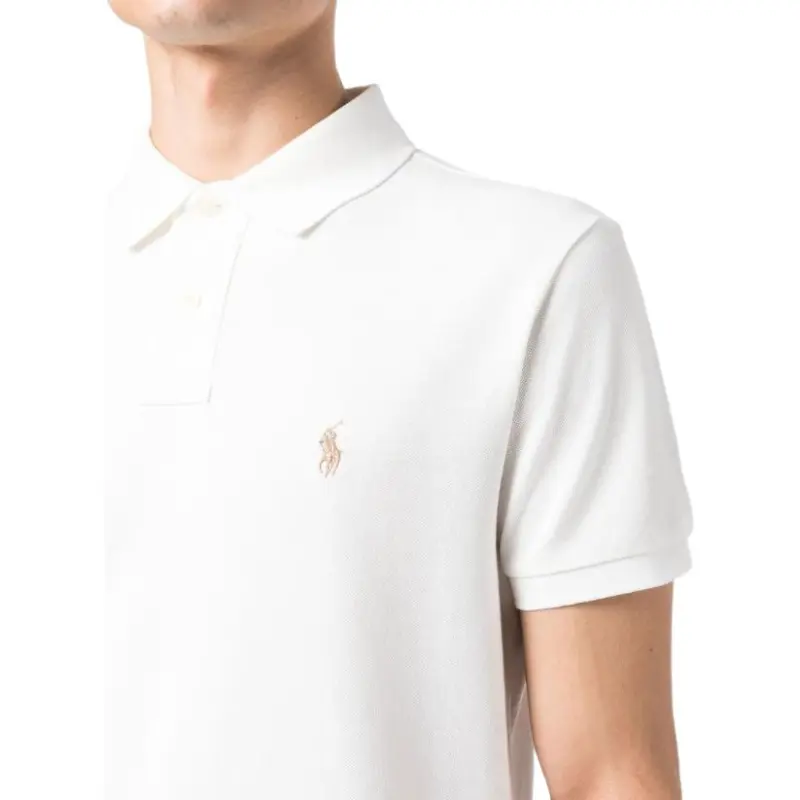 Polo Ralph Lauren Polo Shirts Men Ecru-4