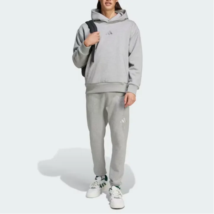 Adidas Free Shipping With AdiClub All Szn Fleece Regular Tapered Pants-1
