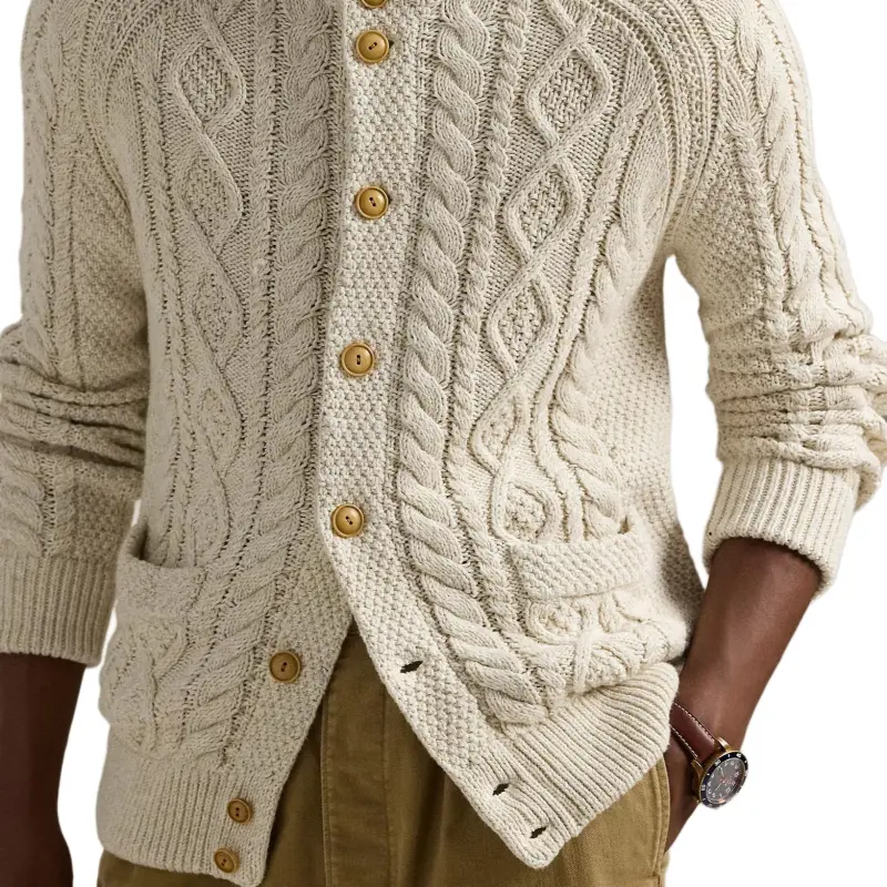 Polo Ralph Lauren Aran-Knitted Cardigan-4