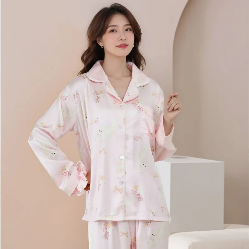 WANANNI Pajama Set Women's Pink-4