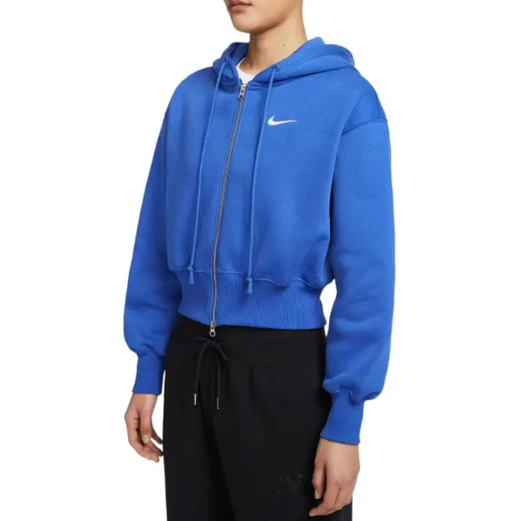 Nike Sportswear Phoenix Fleece Women's Loose Cropped Full Zip Hoodie-2