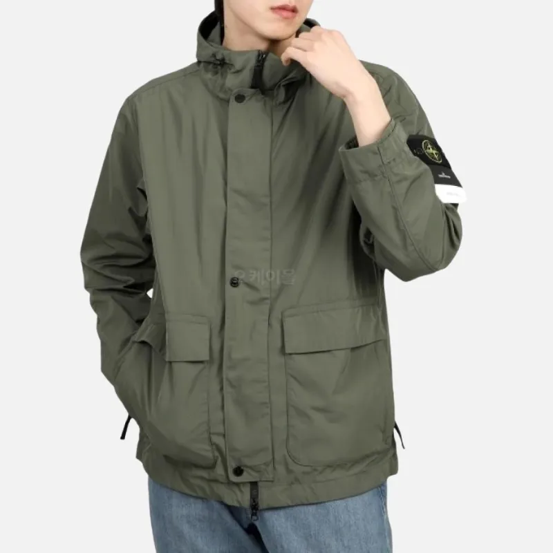 STONE ISLAND SS24 Jackets Coats Men's Army Green-6