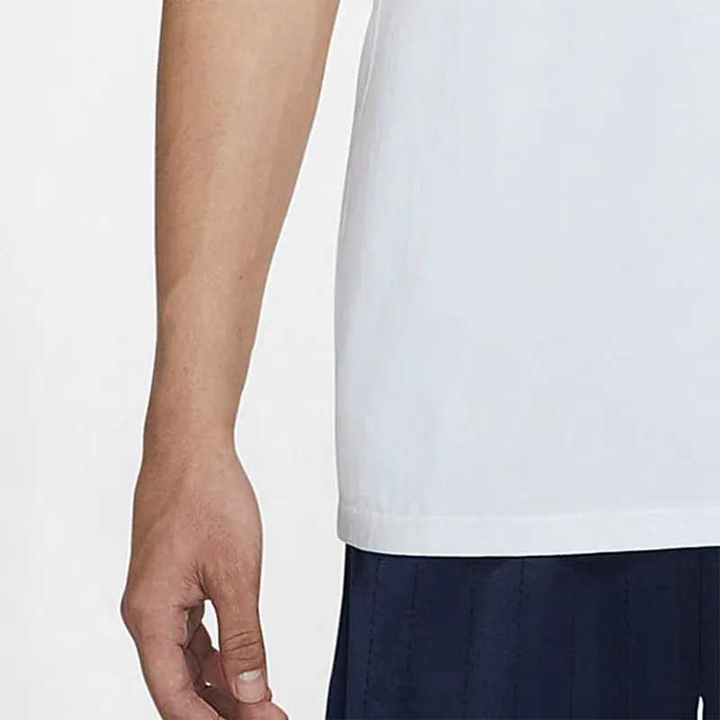 Nike T Shirts Men White-2