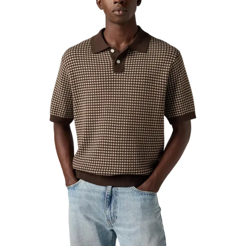 Levis Polo Shirts Men Brown-1