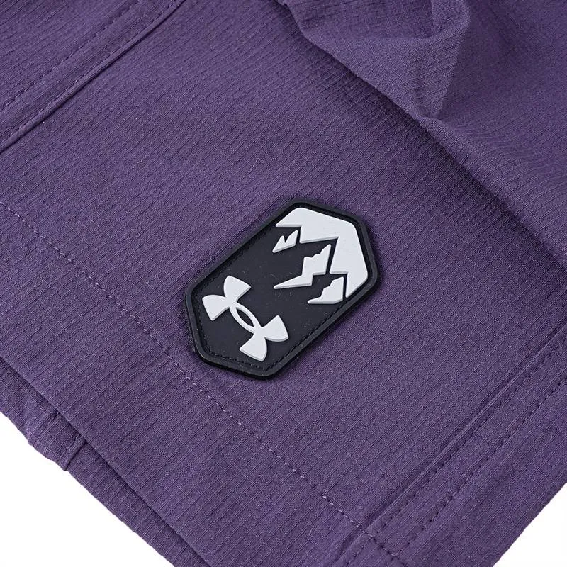 Under Armour Cargo Shorts Women's Formal Purple-3