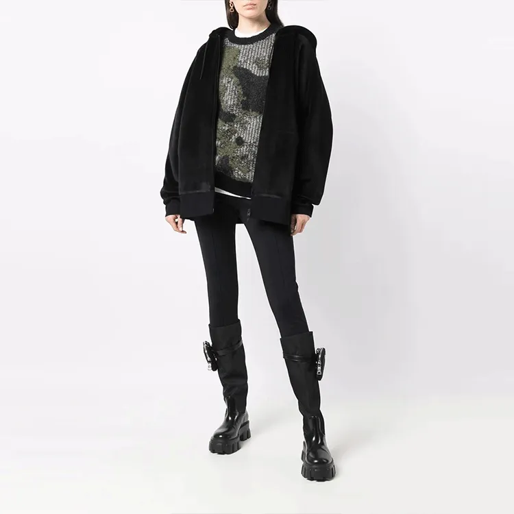 Y 3 FW21 Sweatshirt Unisex Black-1