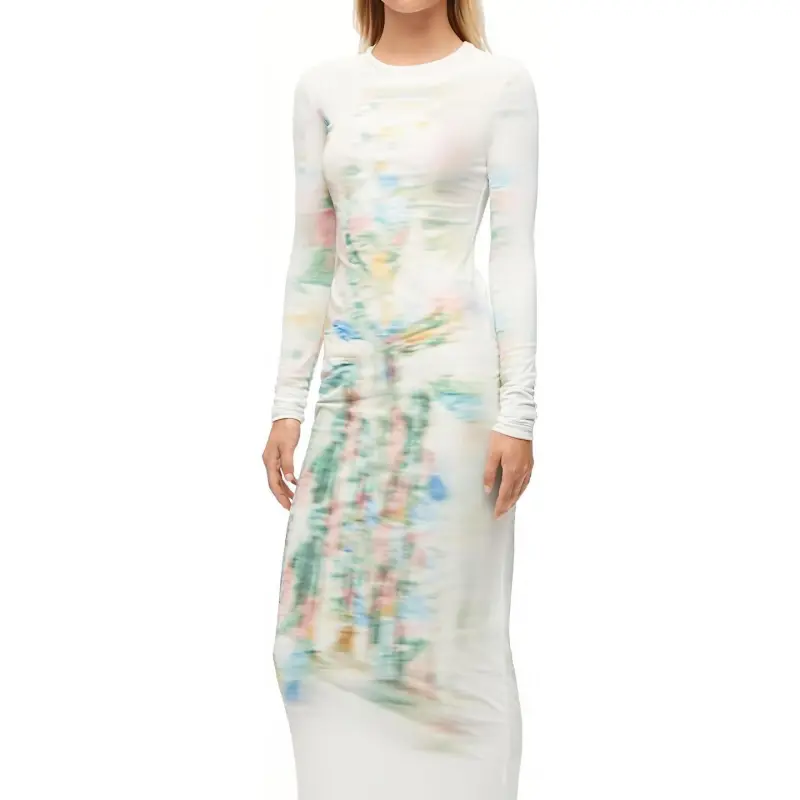 LOEWE Tube Mesh Dress-6