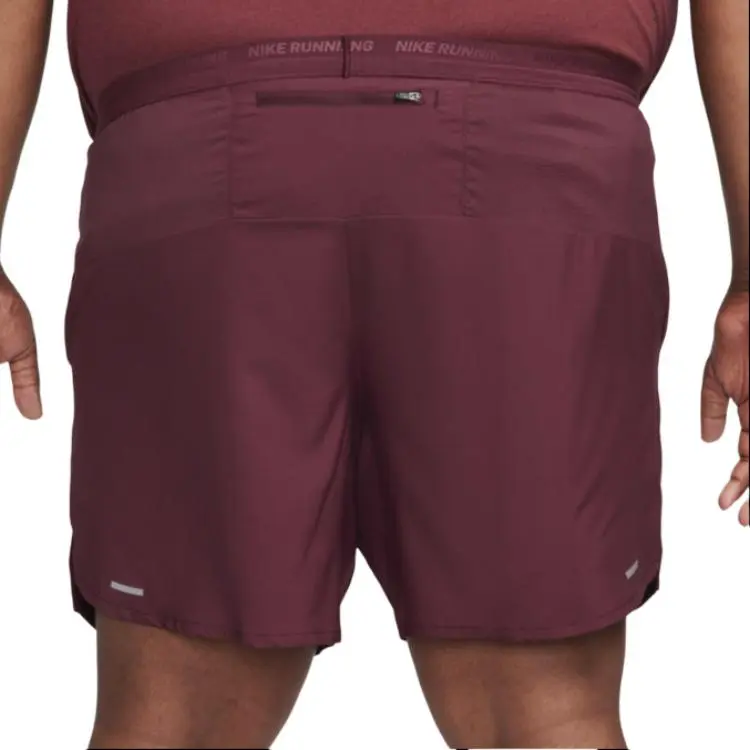 Nike Casual Shorts Men Burgundy-4