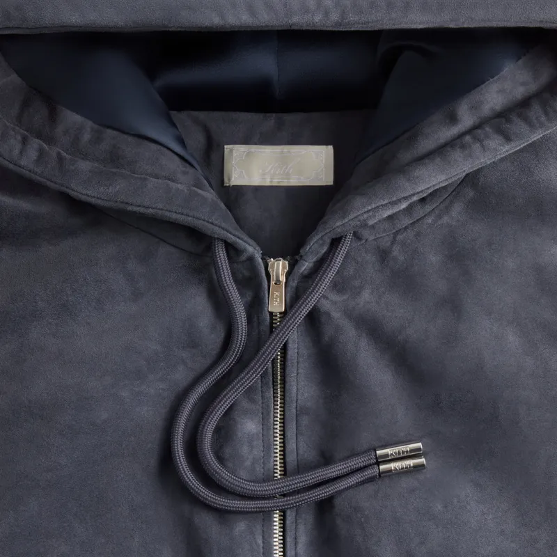 KITH Puffed Suede Jaysen Hoodie-4