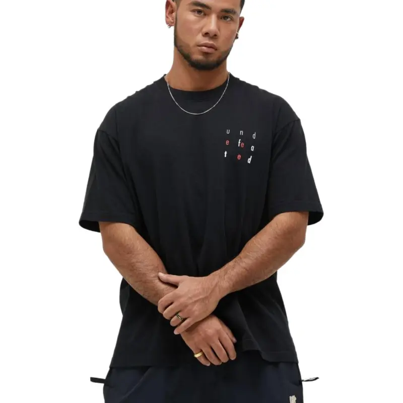 UNDEFEATED SS25 T Shirts Unisex Black-4