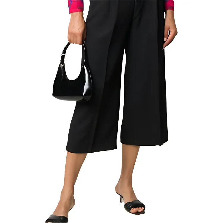 MICHAEL KORS Pleated Waist Culottes-4