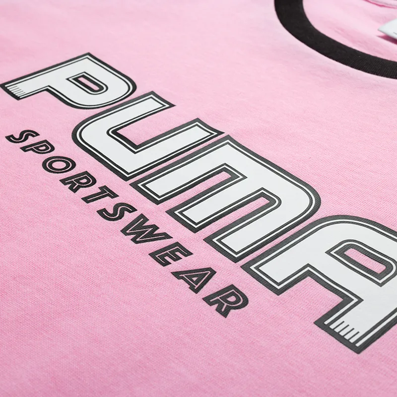 PUMA Sports Life Collection SS25 T Shirt Men's Pink-4