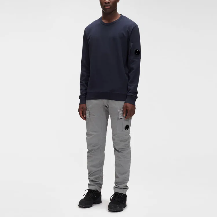 C.P.Company Lens Detailed Light Fleece Sweatshirt-3