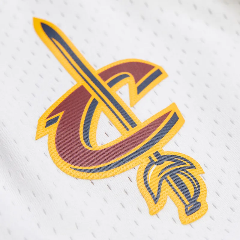 Mitchell & Ness x NBA Cleveland Cavaliers Basketball Shorts Unisex White-2