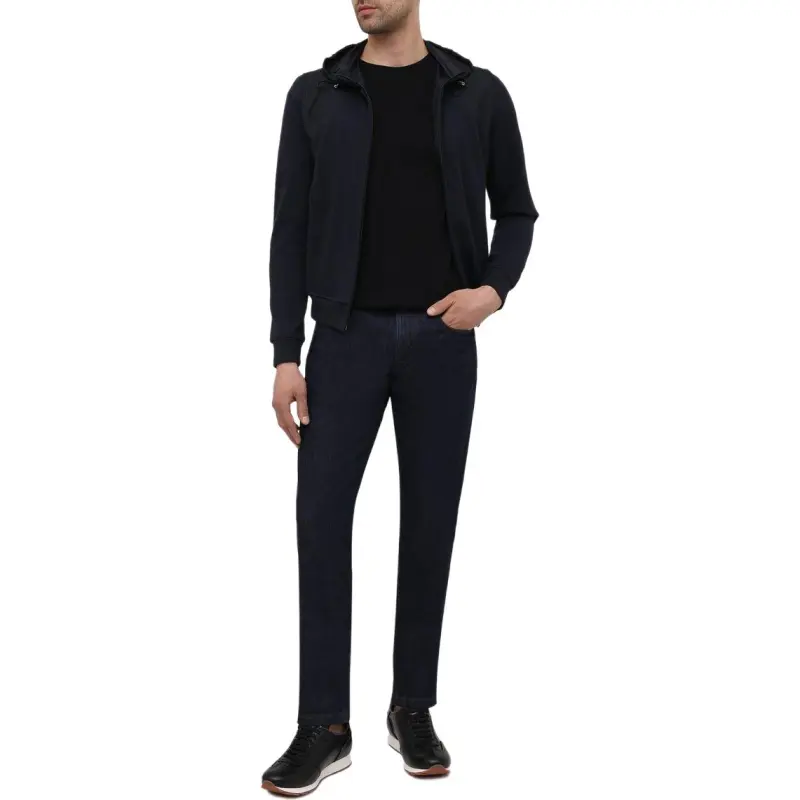 CORNELIANI Jackets Coats Men's Navy Blue-3
