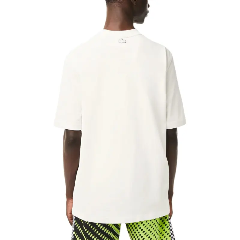 LACOSTE T Shirts Men White-3