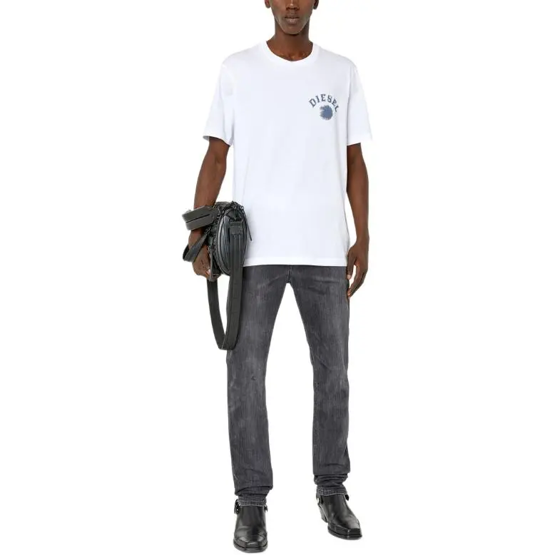 DIESEL T Shirts Men White-4