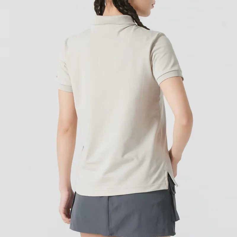 Columbia Polo Shirt Women's Light Gray-3