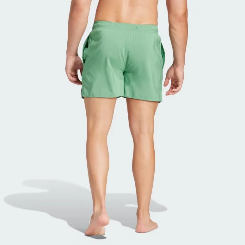 Adidas Solid Clx Short Length Swim Shorts-2