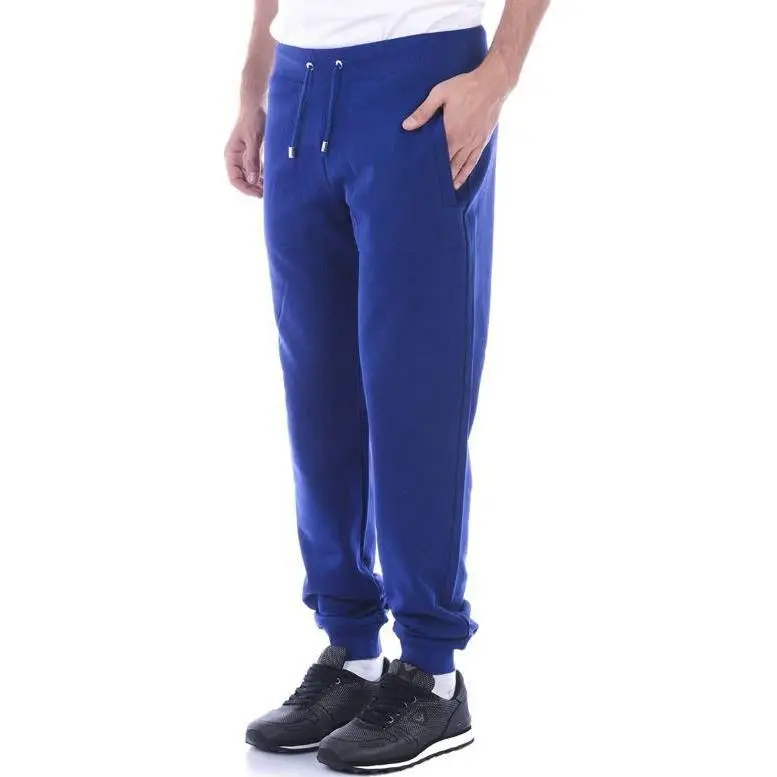 VERSACE COLLECTION Knitted Sweatpants Men's Blue-3