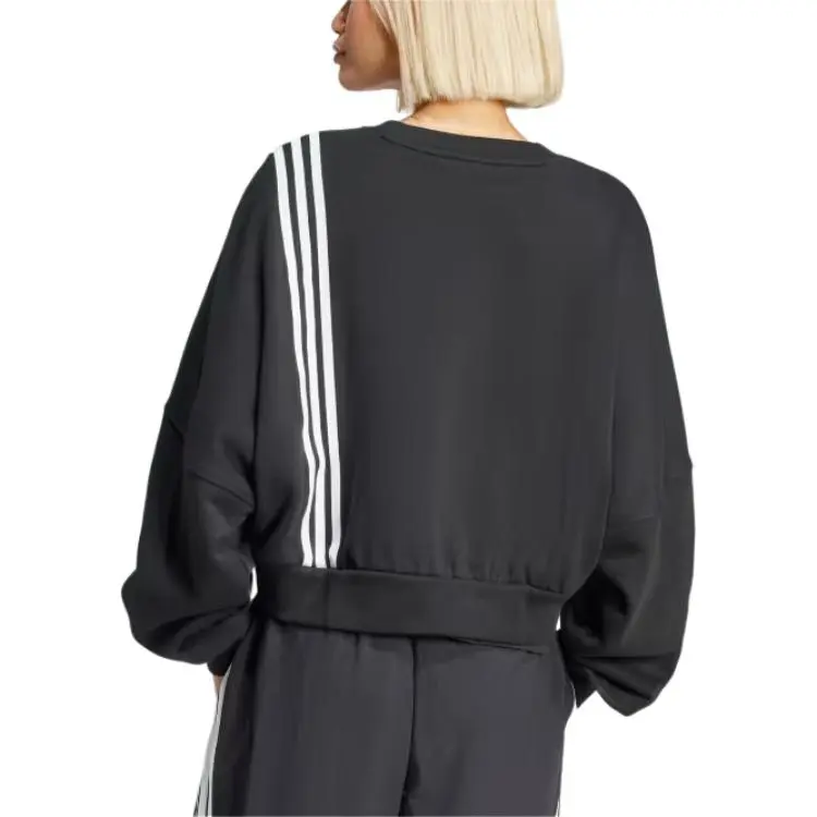 Adidas Women's Adibreak Cropped Sweatshirt Black-3
