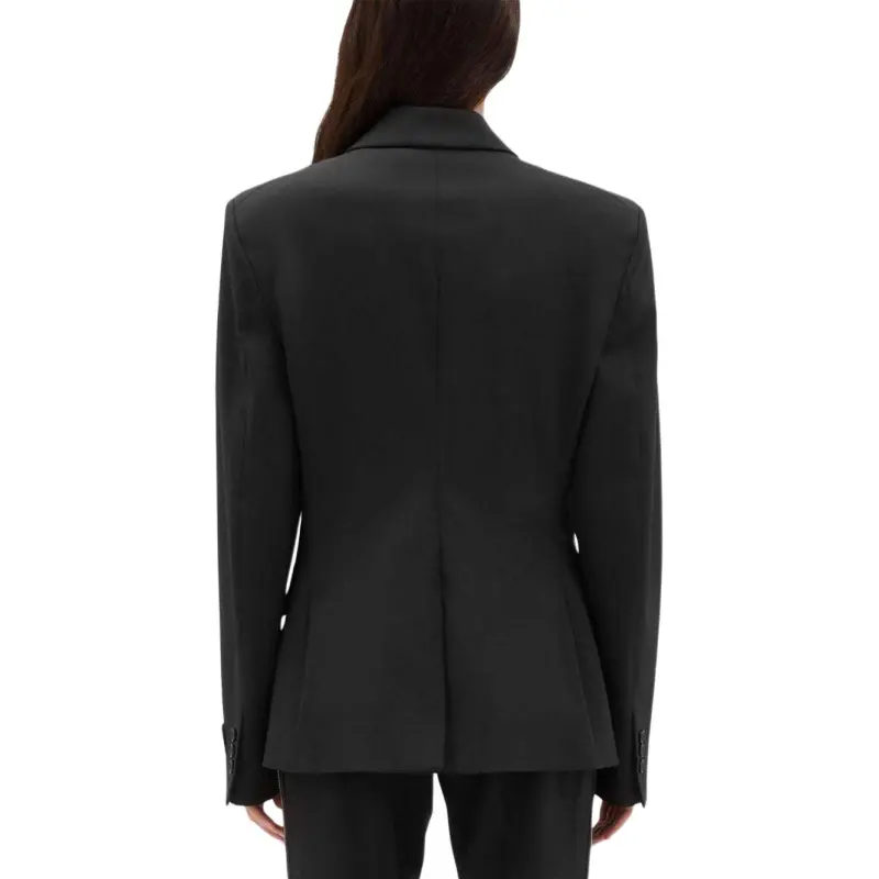 MSGM Logo Patch Zipped Blazer-3
