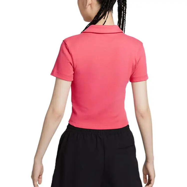 Nike Sportswear Essentials Series Regular T Shirt Women's Aster Pink/Sail White-4
