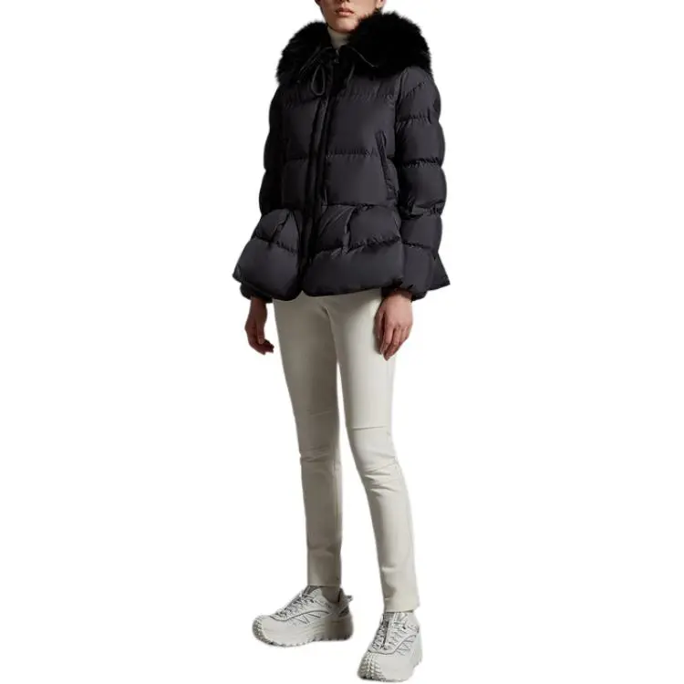 Moncler Locustelle Drawstring Zip Up Down Jacket-3