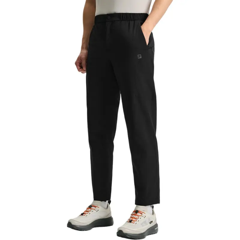 FILA SS25 Casual Pants Men's Pitch Black BK-3