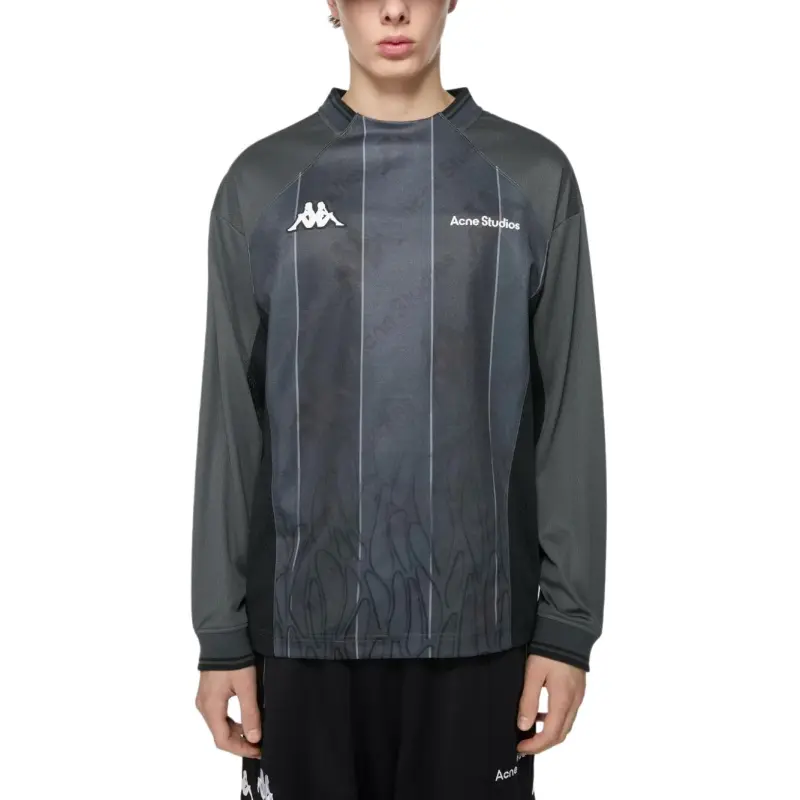 Acne Studios X Kappa Logo Long Sleeve T shirt-1