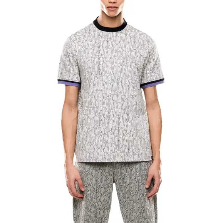 EMPORIO ARMANI EA7 SS25 T Shirt Men's Milk White-1