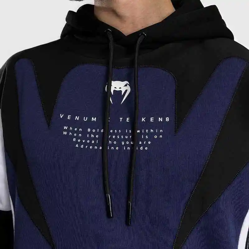 VENUM x Tekken 8 JIN KAZAMA Sweatshirt Men's Black/Blue-3