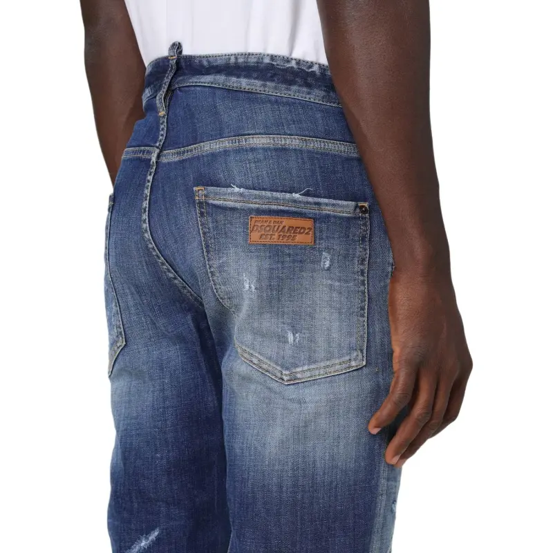 DSQUARED 2 Distressed Skinny Jeans-5