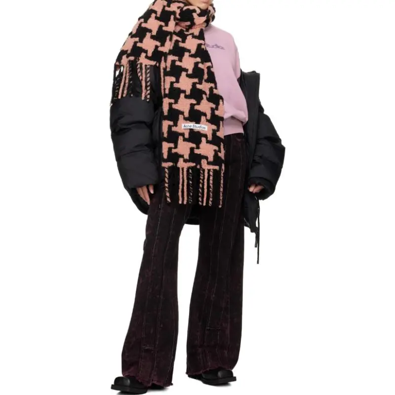 Acne Studios Jeans 2021F Women's Burgundy-4