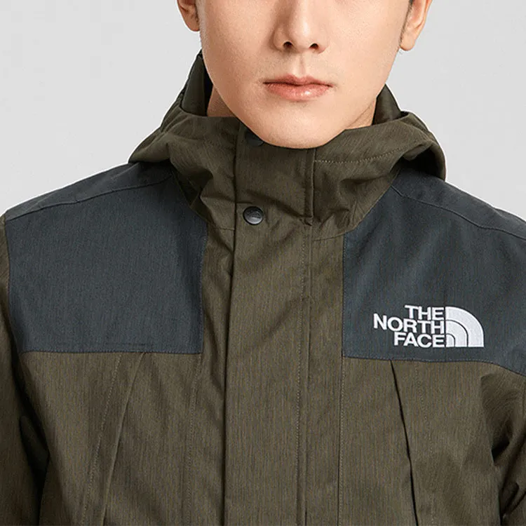 THE NORTH FACE City Outdoor Collection Windbreaker Jacket Men's Olive Green-1