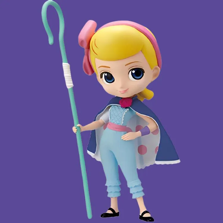 BANPRESTO Qposket Collection PIXAR Character Collection, Toy Story 4 Shepherdess Chibi Figures-2