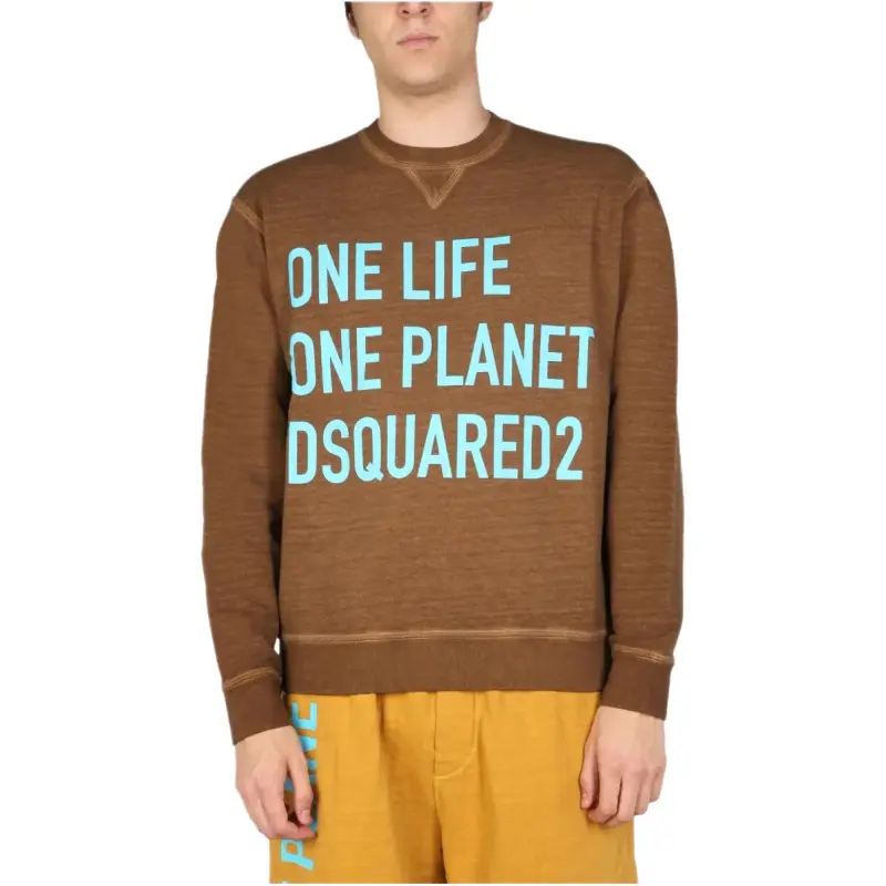 DSQUARED 2 Logo Printed Sweatershirt-2