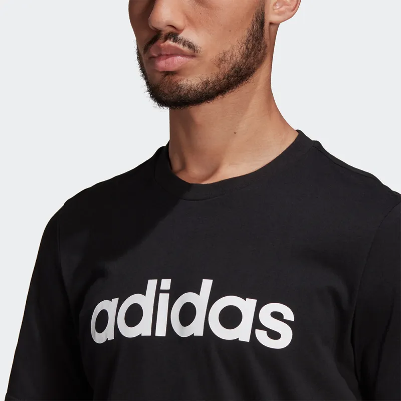 Adidas ESSENTIALS T Shirt Men's Black-4