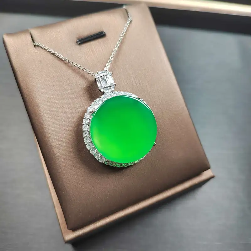 Gifts Chalcedony Necklaces Unisex-4