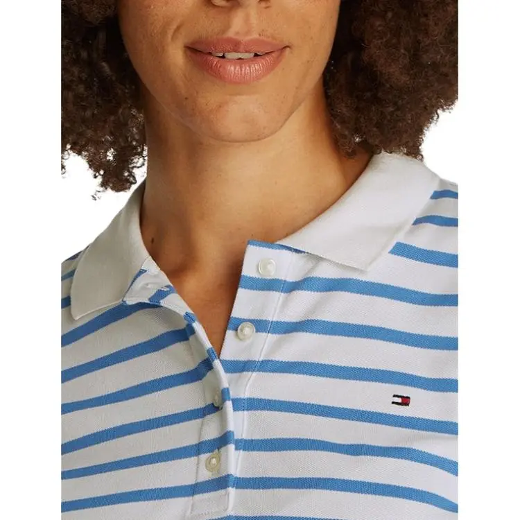 Tommy Hilfiger Polo Shirt Women's Blue-4