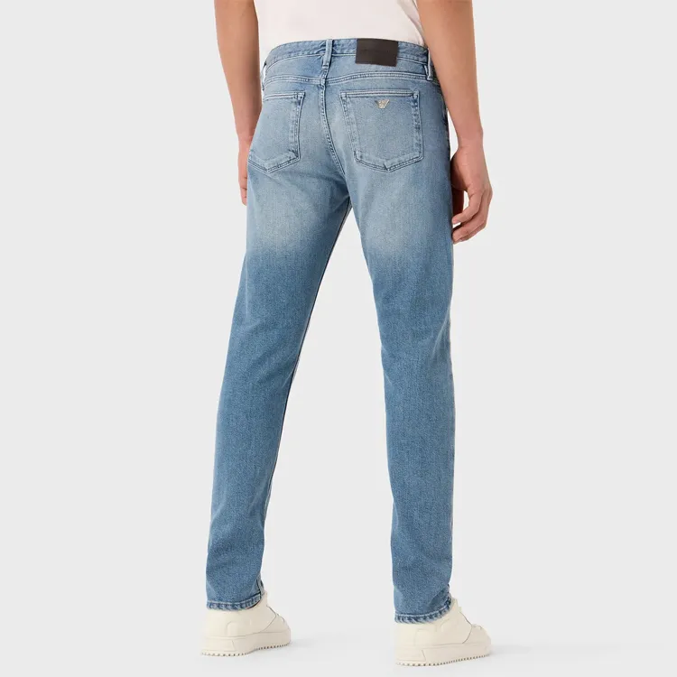 EMPORIO ARMANI Mid rise Straight leg Jeans-2