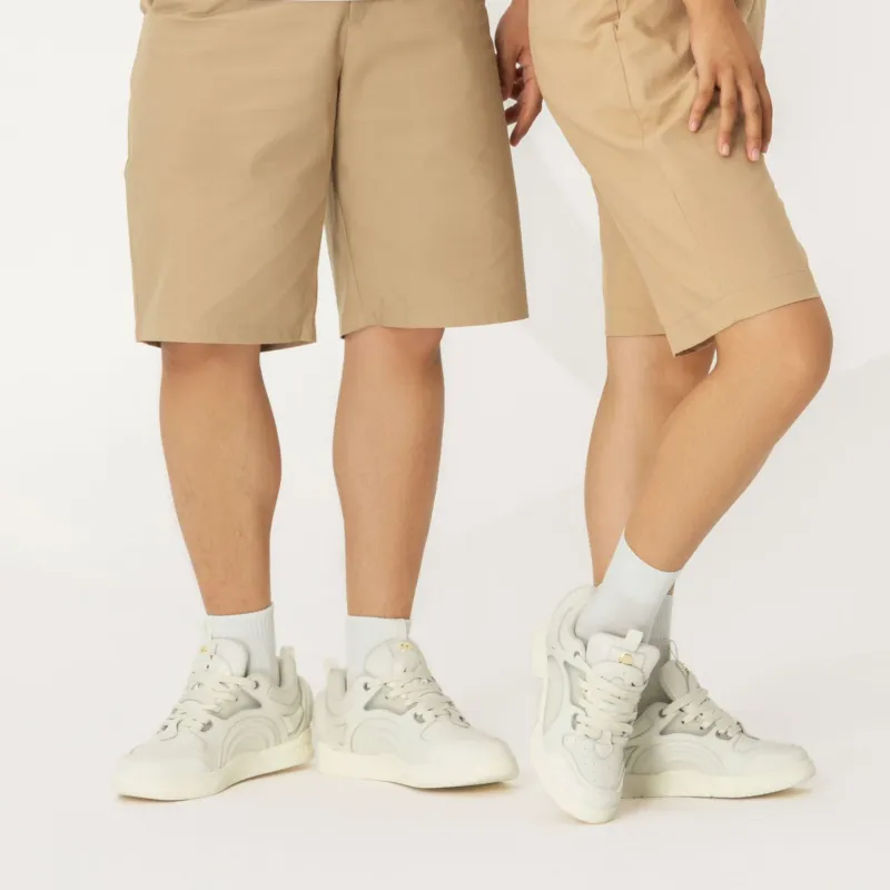 TheOriginAttribute TOA Low-Top Skateboard Shoes Unisex Bright White-5